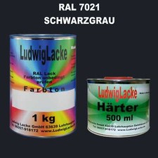 Ral 7021 1,5 KG Kit Mat Soie