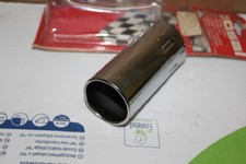 embout d'échappement chromé