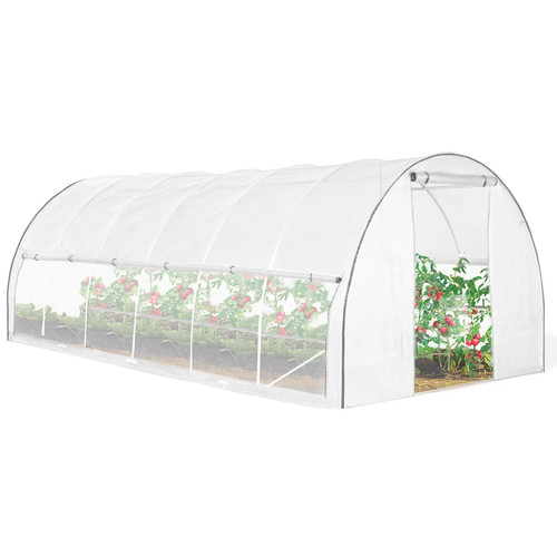 Serre jardin tunnel 18m 6 - jardin,