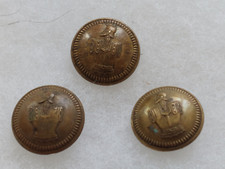3 boutons militaire Génie