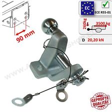 Chape d'attelage Rotule mixte boule anneau boulonné pour PEUGEOT Expert I