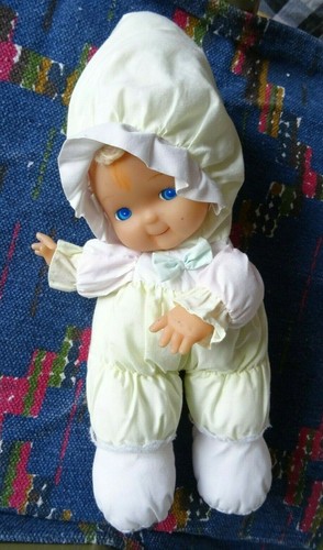 Peluche poupee vintage - poupee,