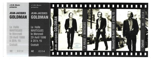 Rare ticket billet concert - /,