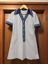 Vintage Striped Mini Dress -