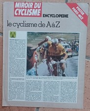 Encart Poster Encyclopédie MIROIR du CYCLISME N° 330 PARIS-NICE - Février 1983