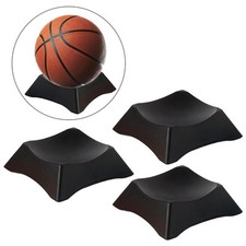 3x Noir Balle Présentoir