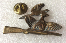 pin's lapel pins vintage vènerie chasse (+ à venir) fusil et gibier à plume