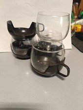 Lot De 4 Tasses Verre Et