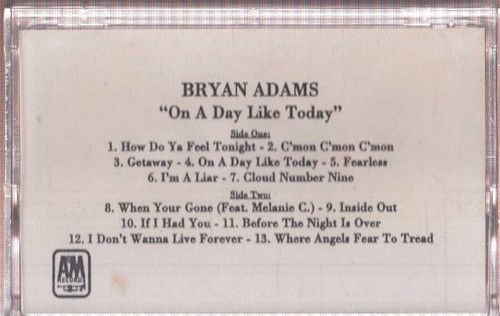 Bryan adams day like - bryan, on