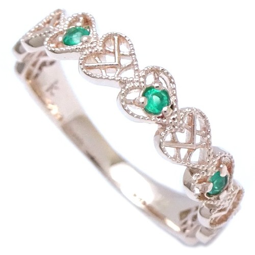 Bague kumikyoku coeur rose - bague, or