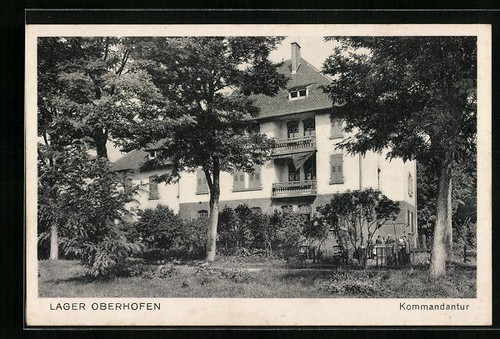 Cpa oberhofen kommandantur im - cpa, oberhofen,