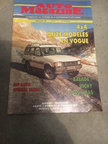 Auto magazine mars avril - auto, 1990