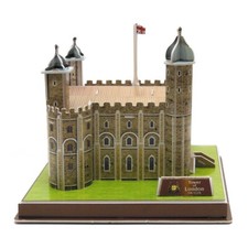 Célébres Constructions Tour de Londres Angleterre 3D Puzzle 33 Pièce Modèle 876