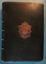 Livre de mariage religieux ancien. reliure cuir et argent . Missel .