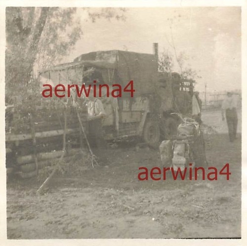 Camion allemand henschel - camion,
