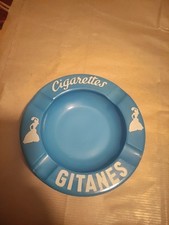 Cendrier GITANES Vintage , Opaline, très bon Etat