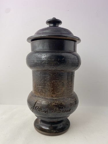Pot terre cuite - pot, noire