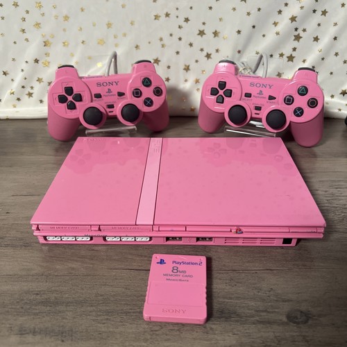 Console ps2 pink rose - ,