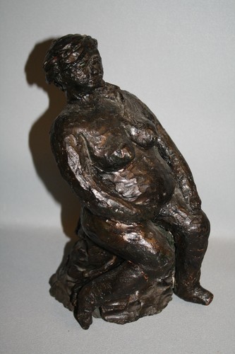 Terre cuite femme - terre, enceinte"