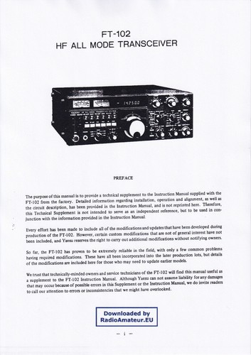 Service manuel instructions - service,
