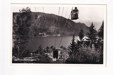 D2753) téléphérique de chaire avec lac Ossiacher - téléphérique - ANCIEN !