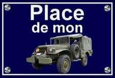 plaque " PLACE DE MON DODGE (