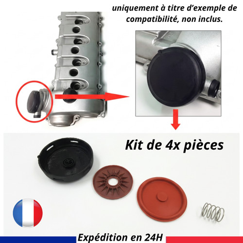 Couvercle membrane culasse - couvercle,