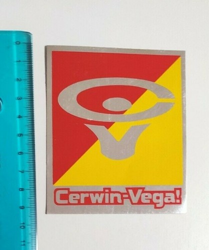 Autocollant cerwin vega - cerwin,