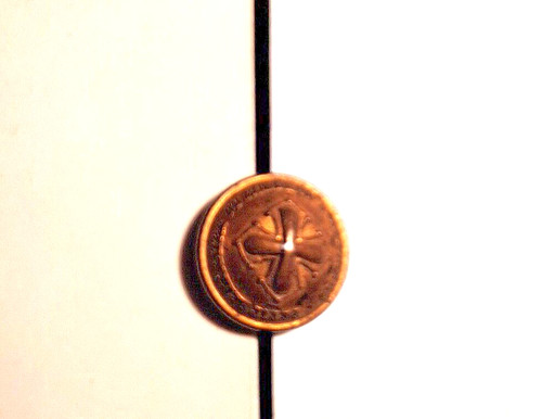 Antique uniform button domed - antique, button,