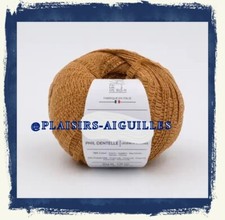 5 pelotes de  PHIL DENTELLE SEIGLE  NEUVES