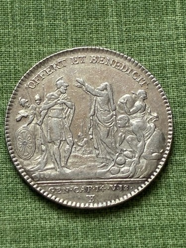Jeton argent louis xiv - argent,
