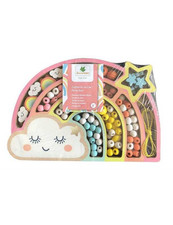 Coffret de perles en bois