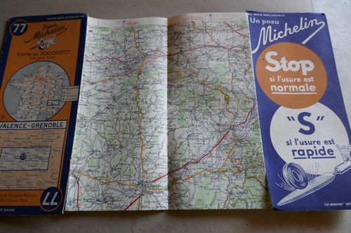 Carte ancienne michelin 77 - michelin, no