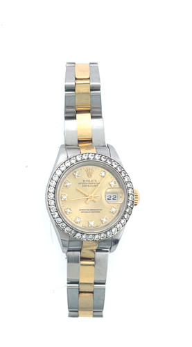 2001 rolex lady datejust steel - lady-datejust,