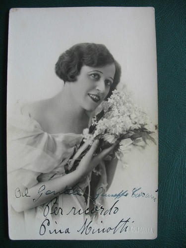 Autographes lyrica soprano - lyrica,