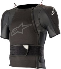 Gilet Homme Alpinestars SEQUENCE Protection Moto Cross Enduro Noir