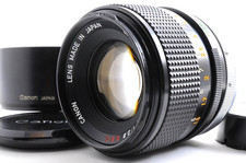 Objectif Canon FD 100mm F2.8 S.S.C MF avec capot BT-55 rare marque « O » comm...