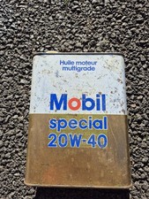 bidon d'huile Mobil Oil 2L