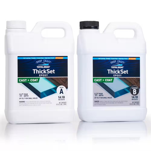 Thick set gal clear - set, 1-gal.clear