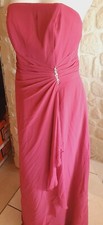 Robe cocktail rose cerise