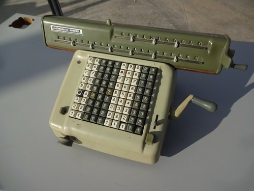 Vintage calculator lagomarsino - vintage,