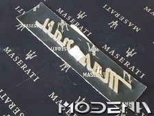 Maserati Lettrage Emblème