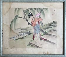 Tableau peinture chinoise sur