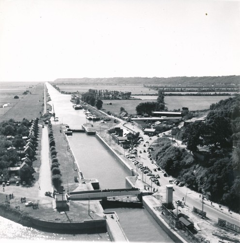 Tancarville 1960 panorama - c.,
