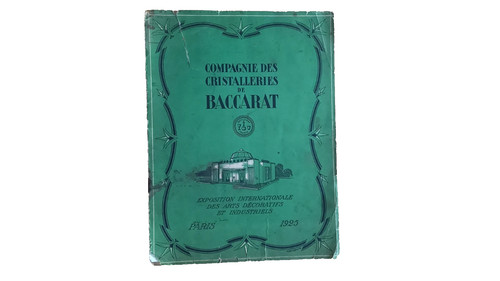 Rare catalogue baccarat - catalogue,