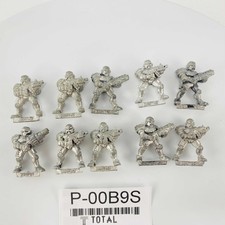 x10 Adeptus Arbites Métal Warhammer Necromunda | P-00B9S