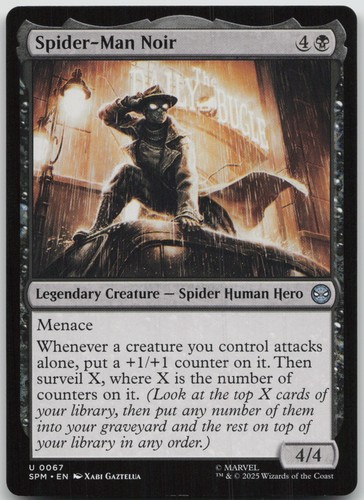 Spider man noir - 67, uncommon