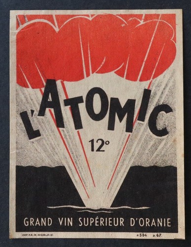 Ancienne étiquette vin