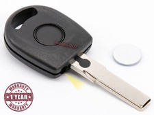 1x NEUF COQUE CLE AVEC LUMIÈRE  POUR VW GOLF 4 IV BORA SEAT SKODA
