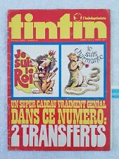 TINTIN HEBDOPTIMISTE N°93 15/10/1974 MICHEL VAILLANT EVEL KNIEVEL HOMME FUSEE